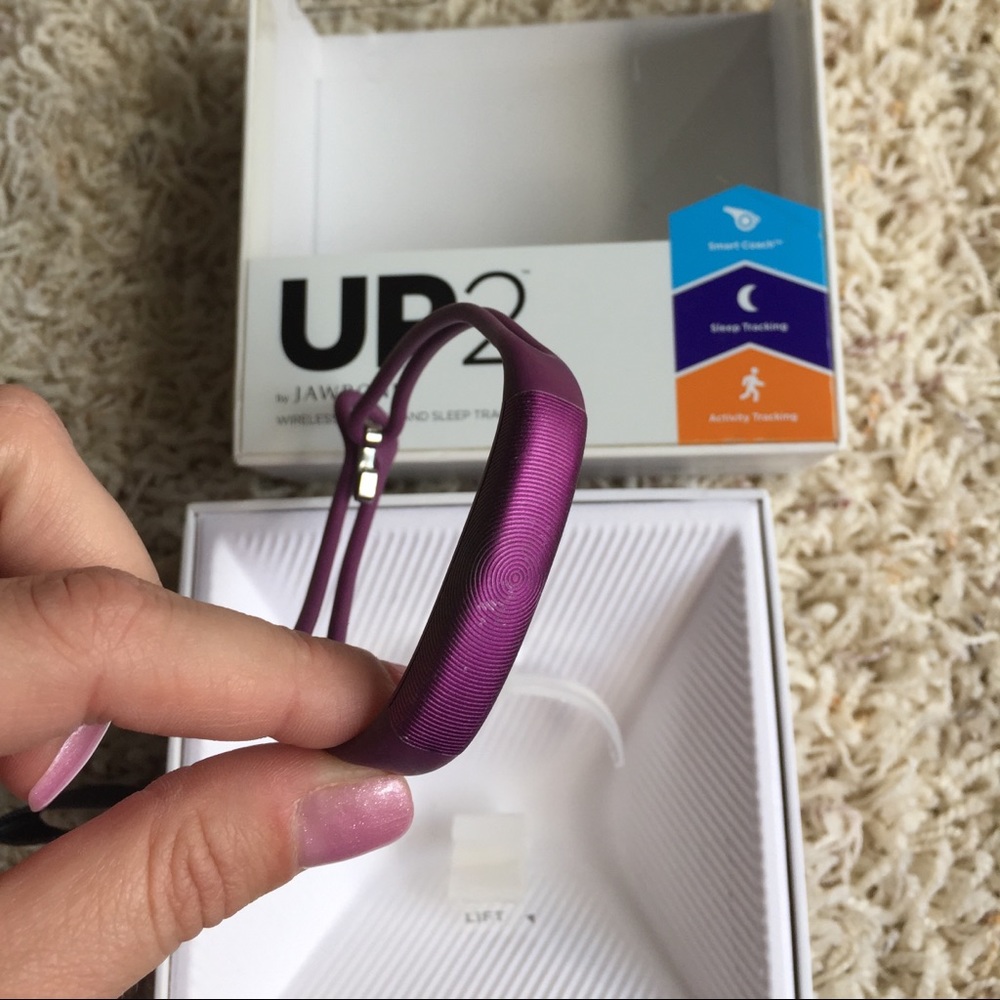 Jawbone Up2 Purple Sports Tracker